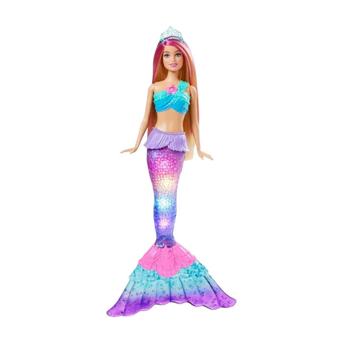 Dreamtopia Twinkle Lights Mermaid Doll DOLLS by BARBIE at Sundora