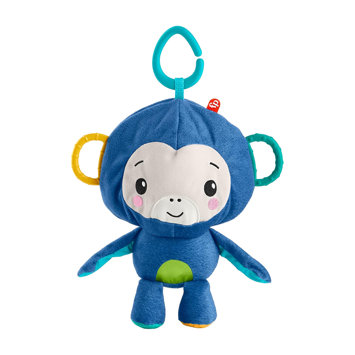 2-In-1 Monkey & Ball Stuffed Toy Baby Teether EDUCATIONAL TOYS by FISHER-PRICE at Sundora