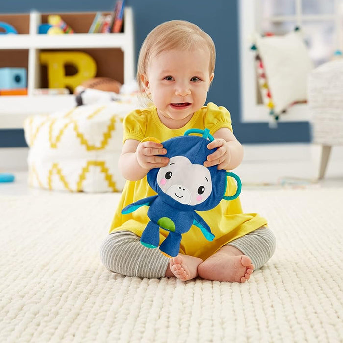 2-In-1 Monkey & Ball Stuffed Toy Baby Teether EDUCATIONAL TOYS by FISHER-PRICE at Sundora
