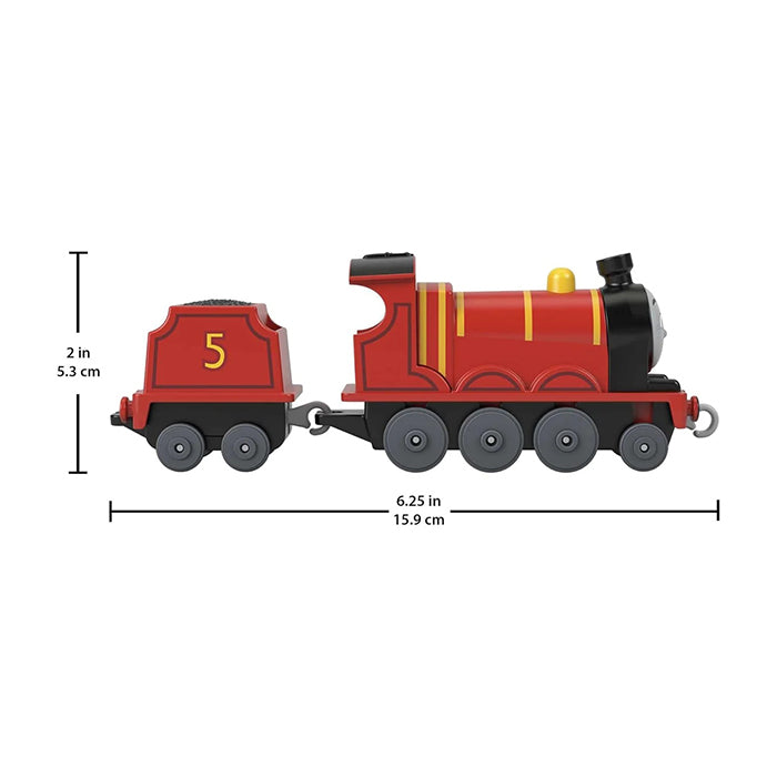 METAL ENGINE JAMES DIECAST VEHICLE DIE-CAST VEHICLES by THOMAS & FRIENDS at Sundora