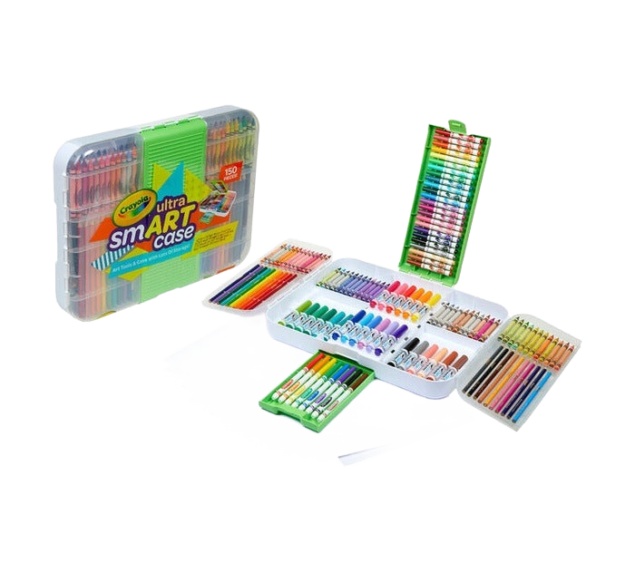 Ultra Smart Case With Multiple Compartment 150 Pcs Set STATIONERY by CRAYOLA at Sundora