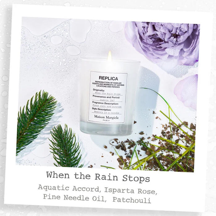 REPLICA When The Rain Stops Scented Candle