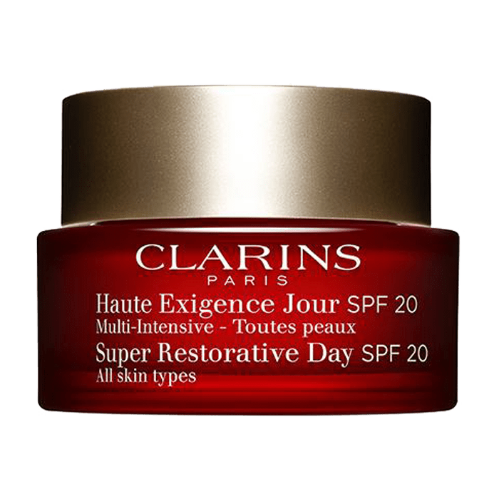 SUPER RESTORATIVE DAY REFLENISHING CREAM ALL SKIN TYPES SPF-20 50ML DAY CREAM by CLARINS at Sundora