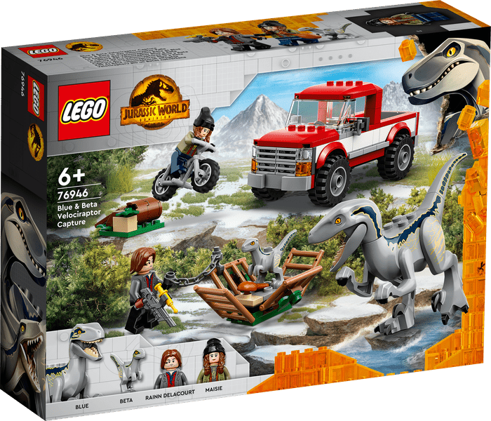76946 Blue & Beta Velociraptor Capture TOYS by LEGO at Sundora