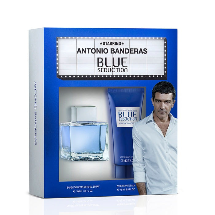 BLUE SEDUCTION MEN DEO SPRAY DEODORANT by BANDERAS at Sundora