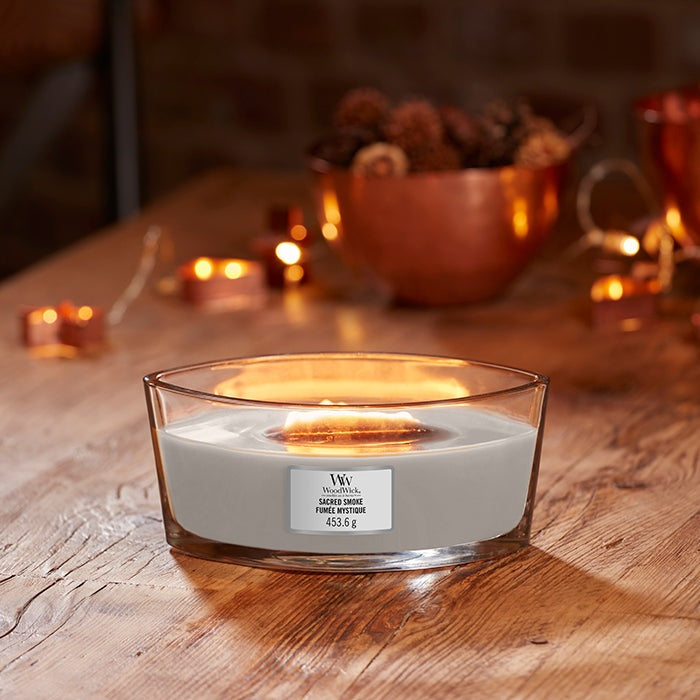 SACRED SMOKE CANDLE CANDLE by WOODWICK at Sundora