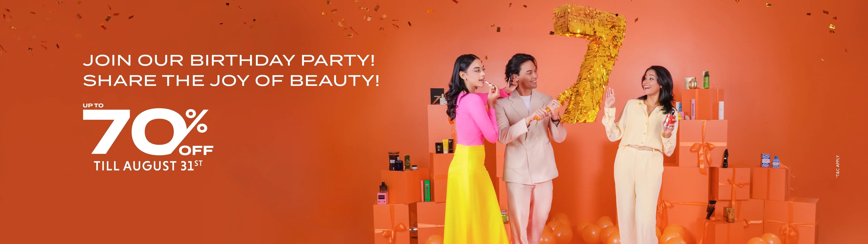 7th Anniversary Beauty Sale Collection