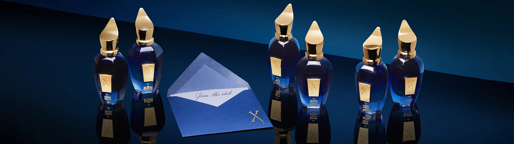 Xerjoff brand banner