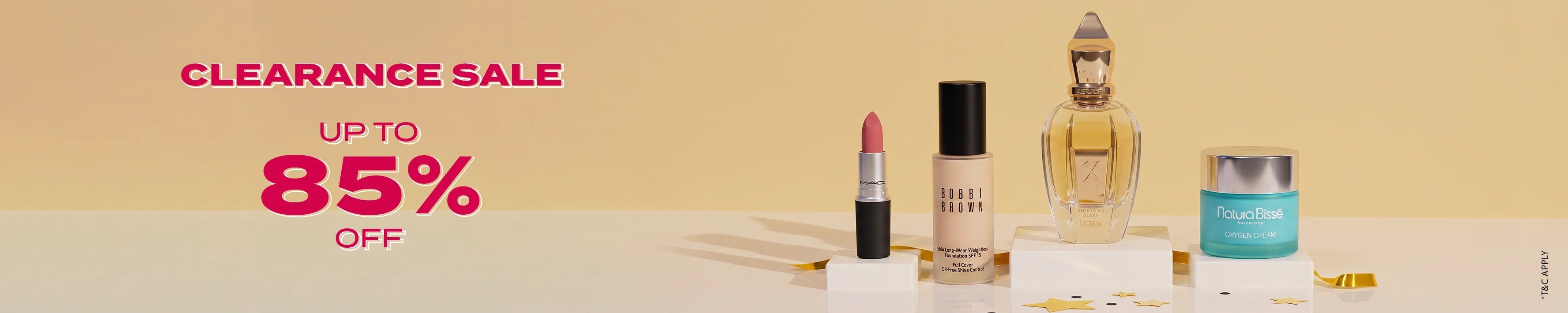 ALL BEAUTY CLEARANCE