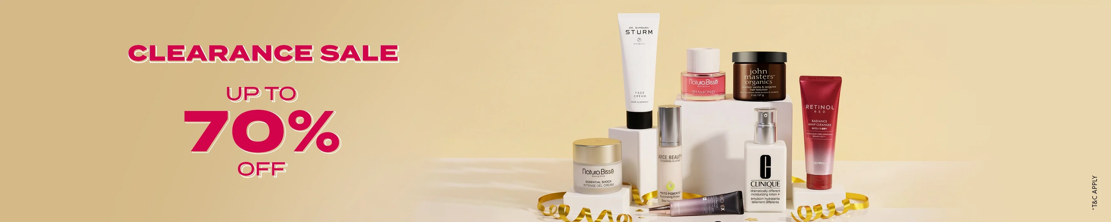 SKINCARE CLEARANCE