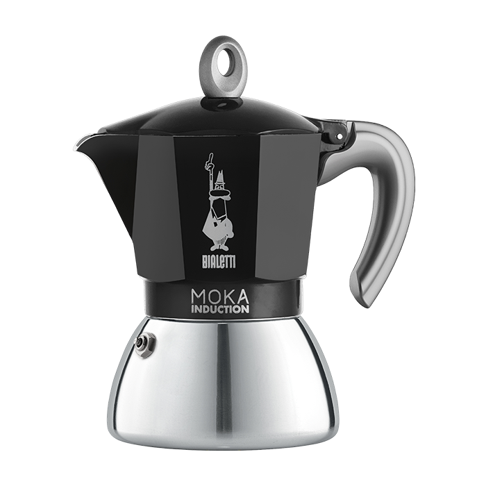 BLACK MOKA INDUCTION GLASSWARE by BIALETTI at Sundora