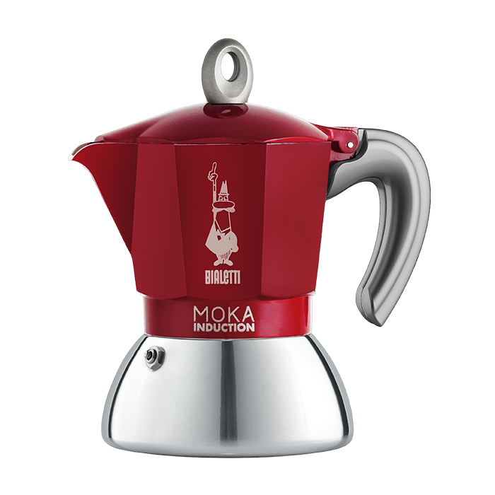 RED MOKA INDUCTION GLASSWARE by BIALETTI at Sundora