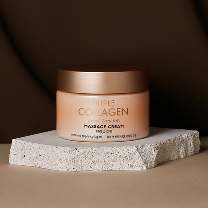 TRIPLE COLLAGEN TOTAL TENSION MASSAGE CREAM FACE CREAM by TONYMOLY at Sundora