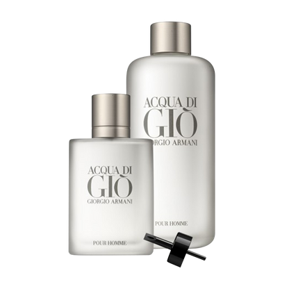 ACQUA DI GIÒ POUR HOMME EDT REFILLABLE SET GIFT SET by GIORGIO ARMANI at Sundora