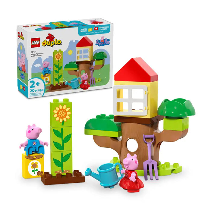 10431 PEPPA PIG GARDEN AND TREE HOUSE TOYS by LEGO at Sundora