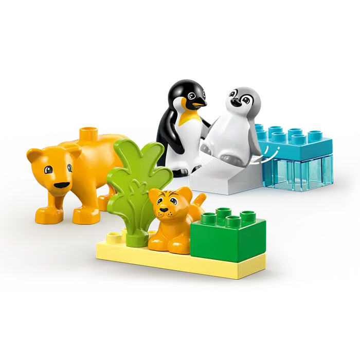 10442 Wild Animal Families: Penguins &amp; Lions