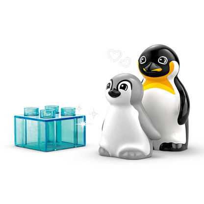 10442 Wild Animal Families: Penguins &amp; Lions
