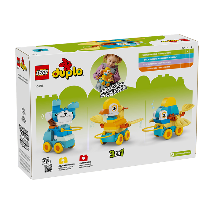 10448 3in1 Animals on Wheels
