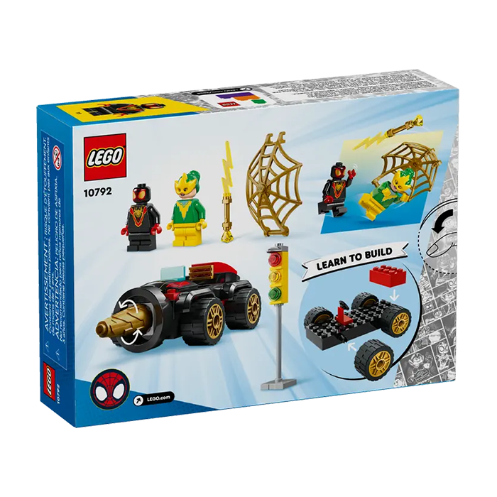 10792 MARVEL DRILL SPINNER VEHICLE TOYS by LEGO at Sundora