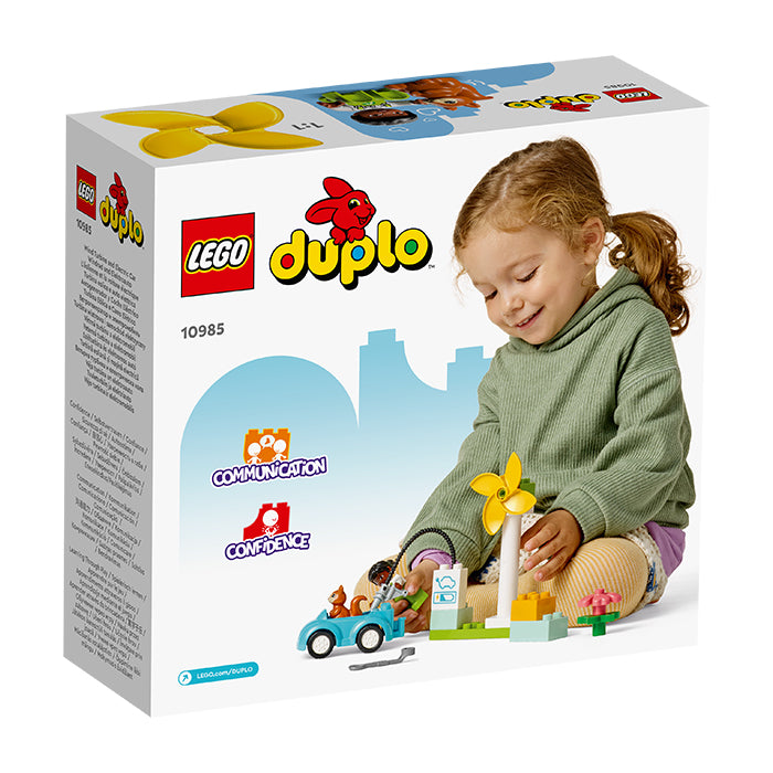 10985 WIND TURBINE AND ELECTRIC CAR TOYS by LEGO at Sundora