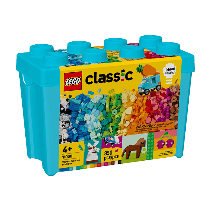 11038 COLORFUL CREATIVE STORAGE BOX TOYS by LEGO at Sundora