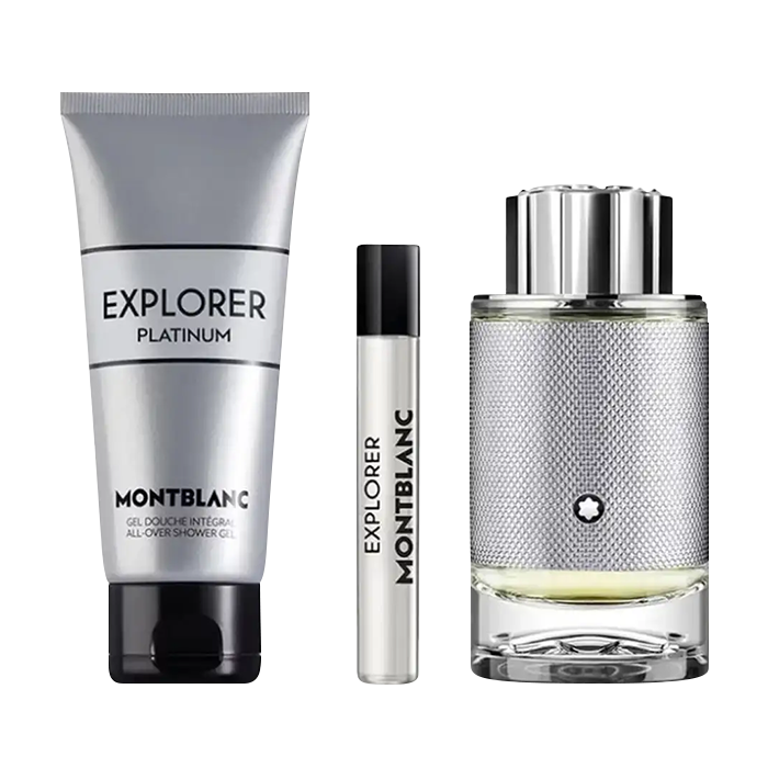 EXPLORER PLATINUM EAU DE PARFUM GIFT SET GIFT SET by MONTBLANC at Sundora