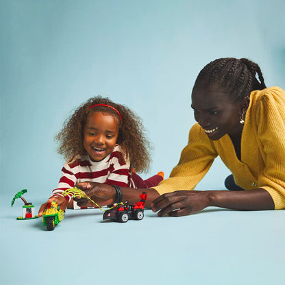 11198 Spin and Electro Dinosaur Vehicle Chase