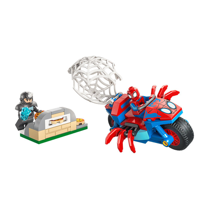 11206 Spidey on his Motorcycle vs. Rhino