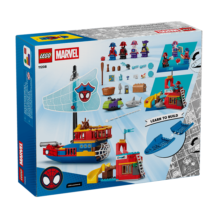 11208 Team Spidey Pirate Ship