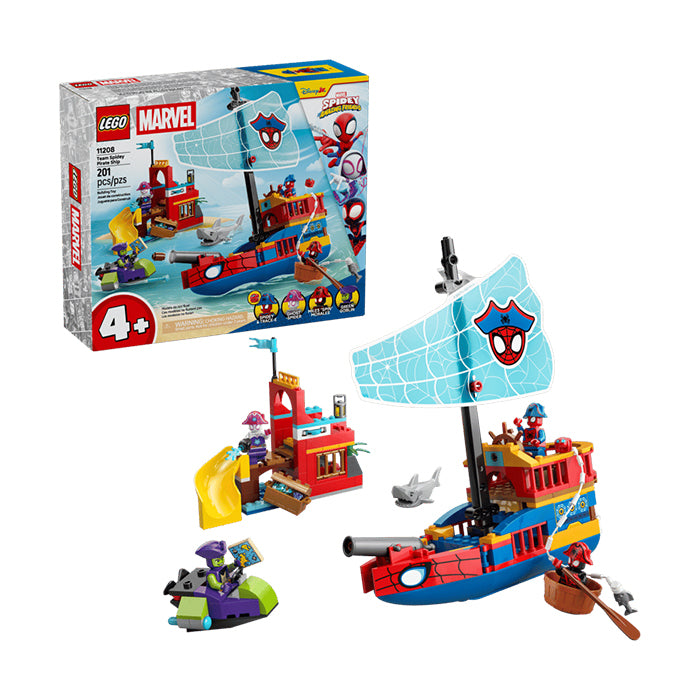 11208 Team Spidey Pirate Ship