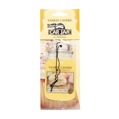 VANILLA CUPCAKE – SINGLE CAR JAR CAR JAR by YANKEE CANDLE at Sundora
