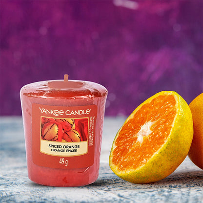 SPICED ORANGE CLASSIC JAR CANDLE by YANKEE CANDLE at Sundora