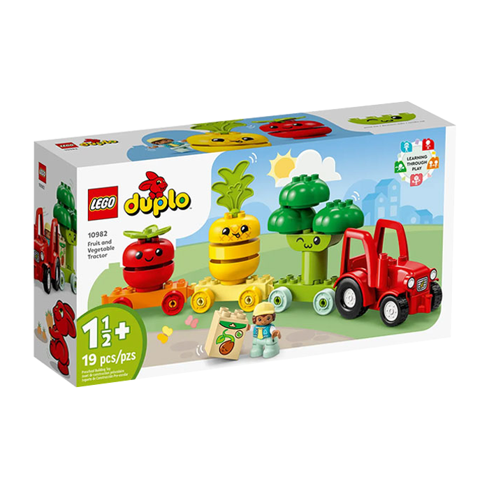 10982 FRUIT AND VEGETABLE TRACTOR TOYS by LEGO at Sundora