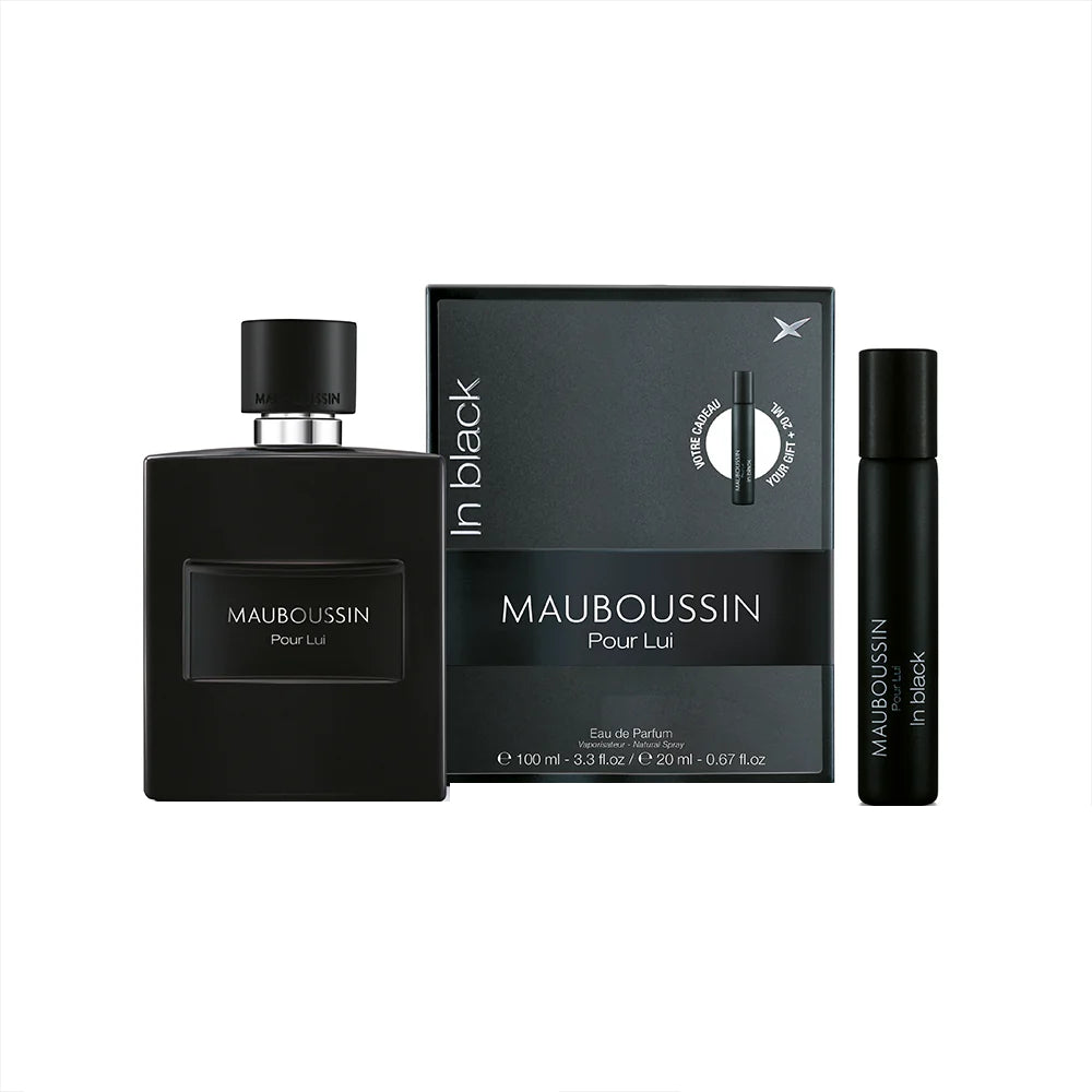 Pour Lui In Black Travel Edition Edp 100ML + Edp 20ML Gift Set