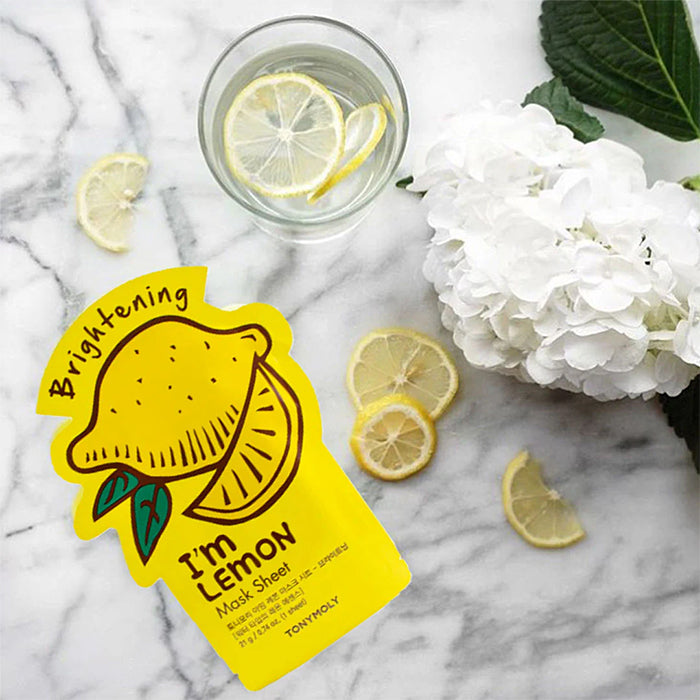 I AM LEMON MASK SHEET - BRIGHTENING FACE MASK by TONYMOLY at Sundora