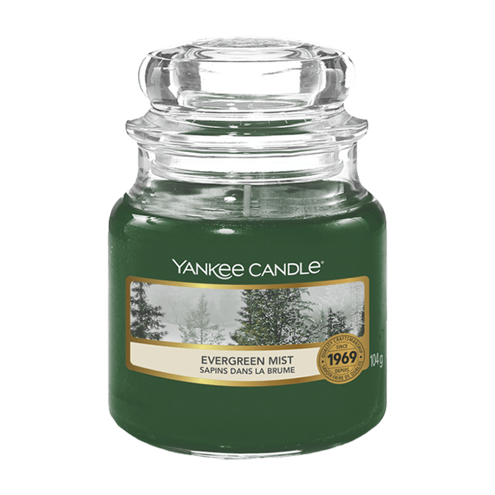 EVERGREEN MIST CLASSIC JAR CANDLE by YANKEE CANDLE at Sundora