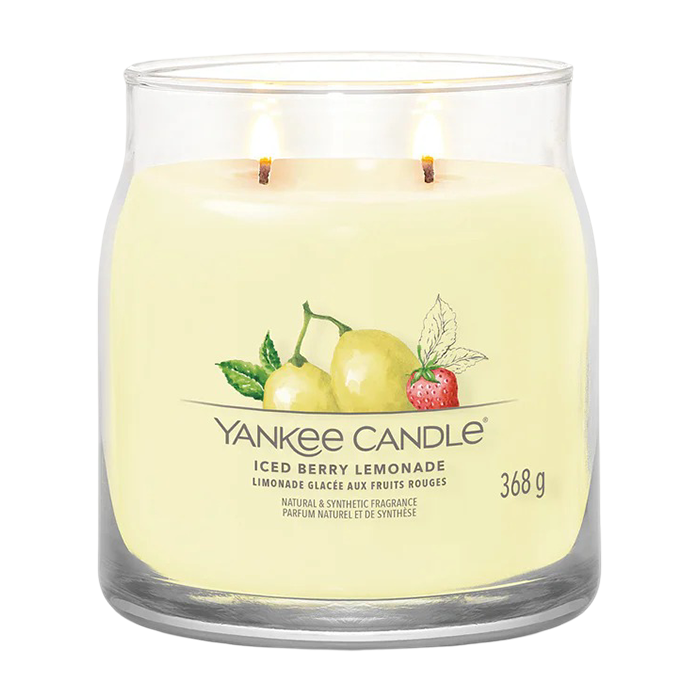 Iced Berry Lemonade Signature Medium Jar Candle