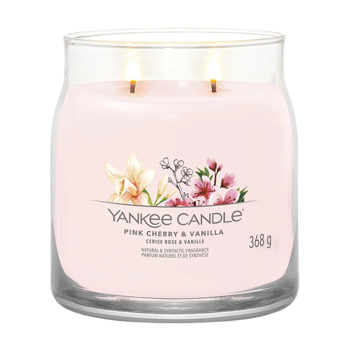 Pink Cherry &amp; Vanilla Medium Jar