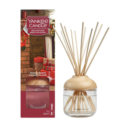 HOLIDAY HEARTH AROMA REED DIFFUSER 120ML DIFFUSER by YANKEE CANDLE at Sundora
