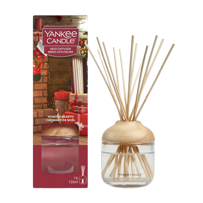 HOLIDAY HEARTH AROMA REED DIFFUSER 120ML DIFFUSER by YANKEE CANDLE at Sundora