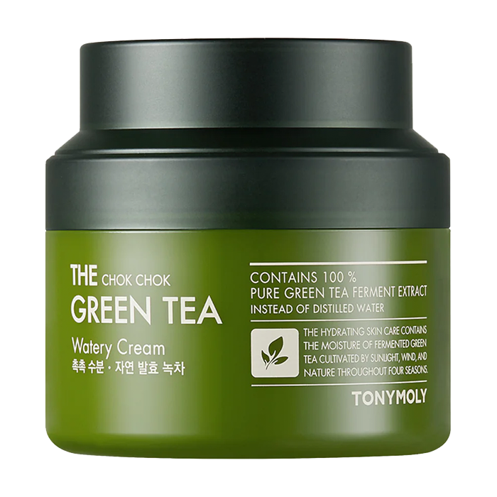 THE CHOK CHOK GREEN TEA WATERY CREAM FACE CREAM by TONYMOLY at Sundora