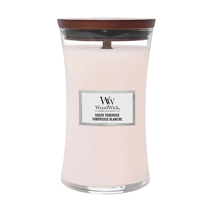 SHEER TUBEROSE CANDLE CANDLE by WOODWICK at Sundora