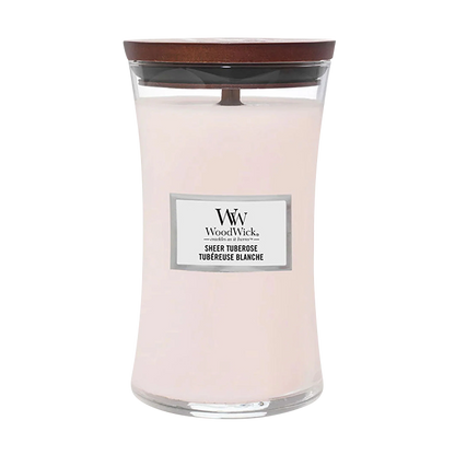 SHEER TUBEROSE CANDLE CANDLE by WOODWICK at Sundora