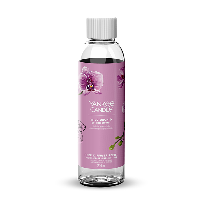 WILD ORHID REED DIFFUSER REFILL DIFFUSER by YANKEE CANDLE at Sundora