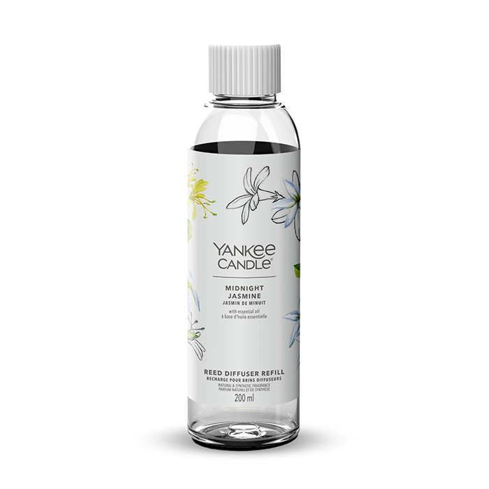 MIDNIGHT JASMINE REED DIFFUSER REFILL DIFFUSER by YANKEE CANDLE at Sundora