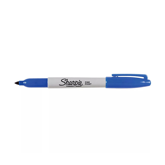 SHARPIE PERMANENT MARKERS FINE POINT BLUE STATIONERY by SHARPIE at Sundora