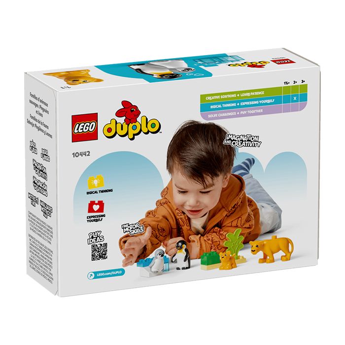 10442 Wild Animal Families: Penguins &amp; Lions