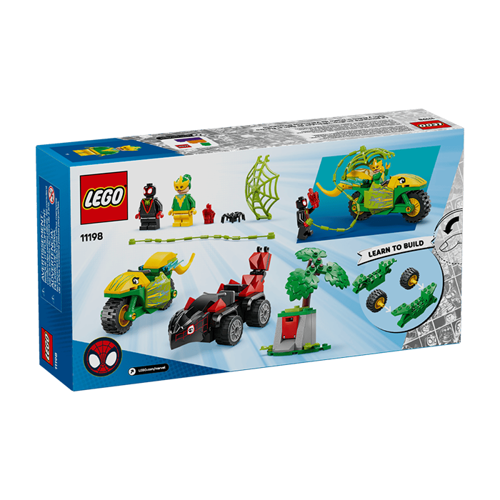 11198 Spin and Electro Dinosaur Vehicle Chase