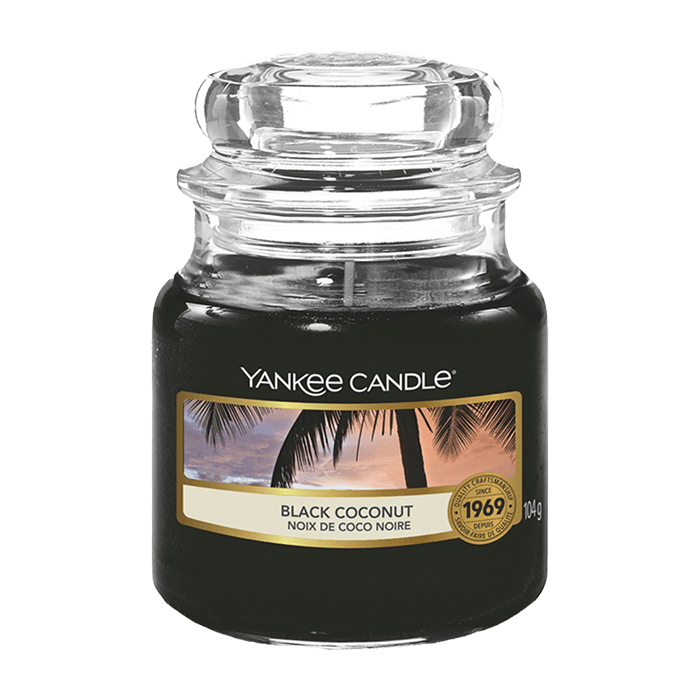 BLACK COCONUT CLASSIC JAR CANDLE by YANKEE CANDLE at Sundora