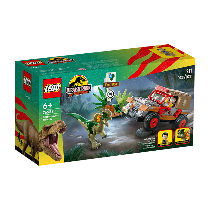 76958 DILOPHOSAURUS AMBUSH TOYS by LEGO at Sundora